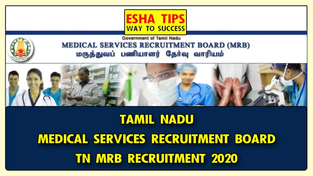 TN MRB Therapeutic Assistant Recruitment 2020