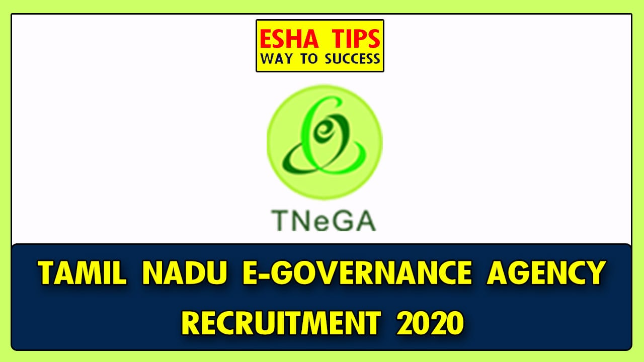 TNEGA Recruitment 2020 Software Engineer 21 Vacancies