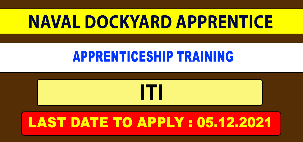 Naval Dockyard Apprentice 2021