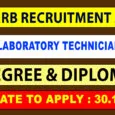TN MRB Laboratory Technician Recruitment 2021