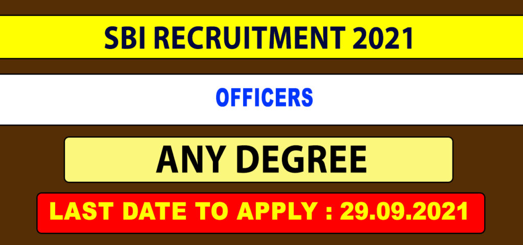 SBI Circle Based Officers Recruitment 2022