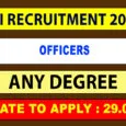 SBI Circle Based Officers Recruitment 2022