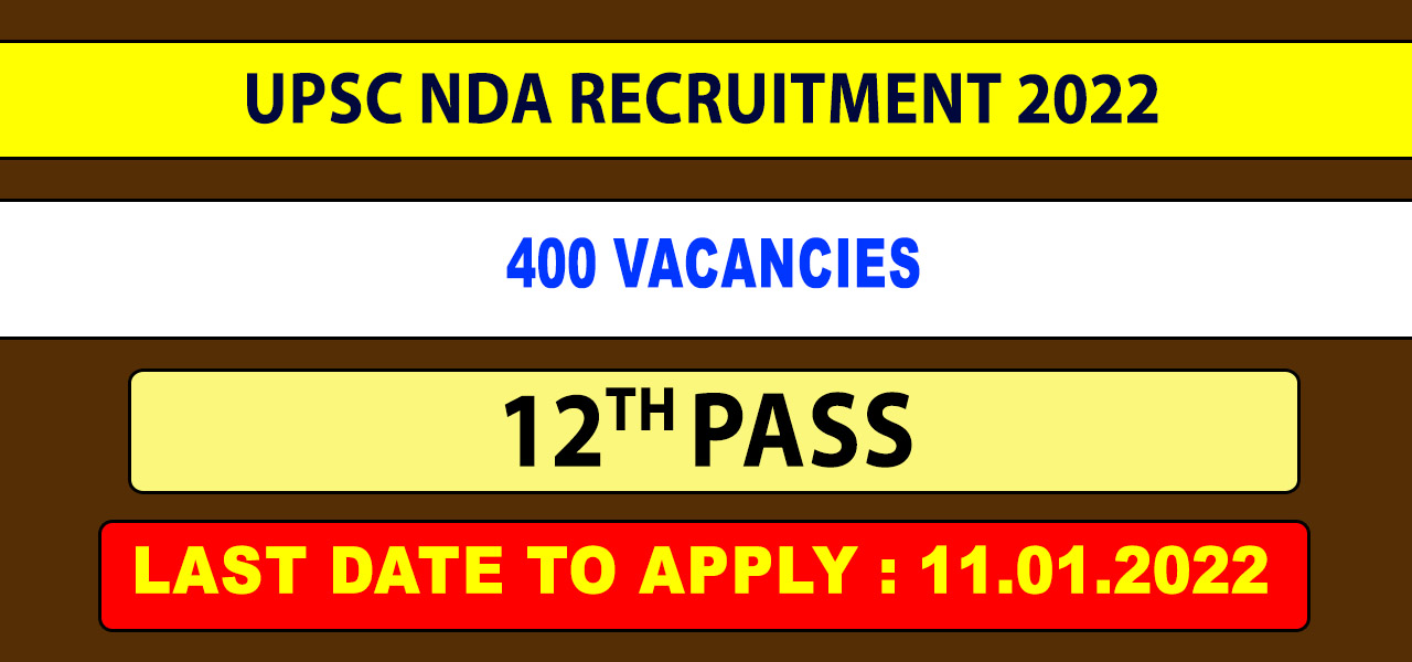 UPSC NDA I Recruitment 2022