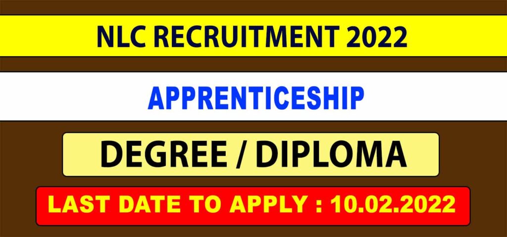 NLC Apprentice Job 2022