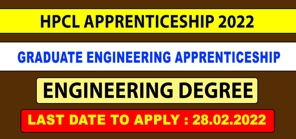 HPCL Graduate Engineering Apprenticeship 2022