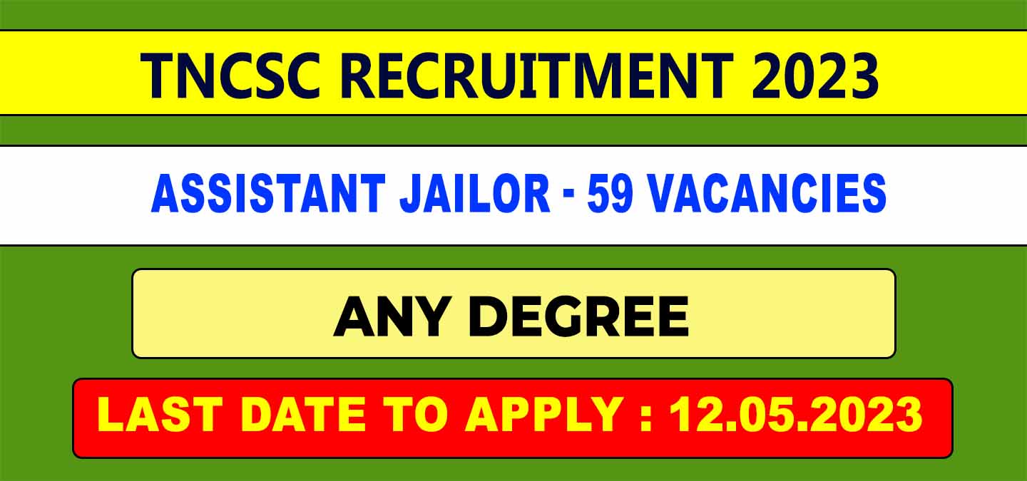 TNPSC Assistant Jailor Recruitment 2023 vacancies 59