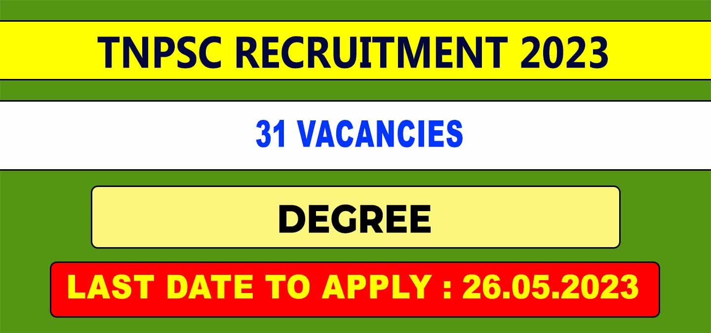 TNPSC JSO Recruitment 2023 vacancies 31