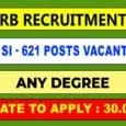 TNUSRB SI Recruitment 2023 vacancies 621