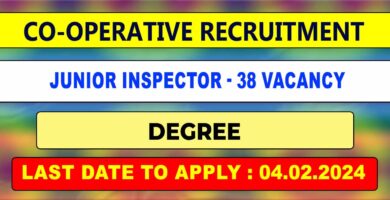 Puducherry Co-operative Department Recruitment 2024 - 38 vacancy - Apply Now