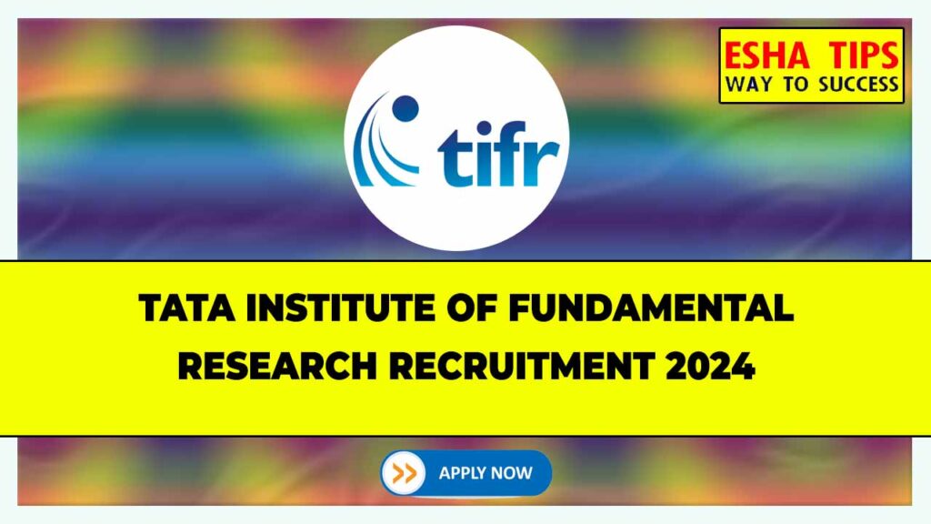 TIFR Recruitment 2024