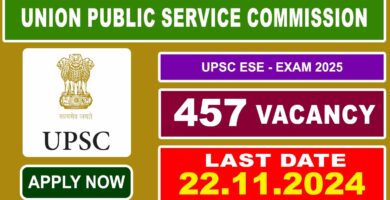 UPSC ESE Recruitment 2024