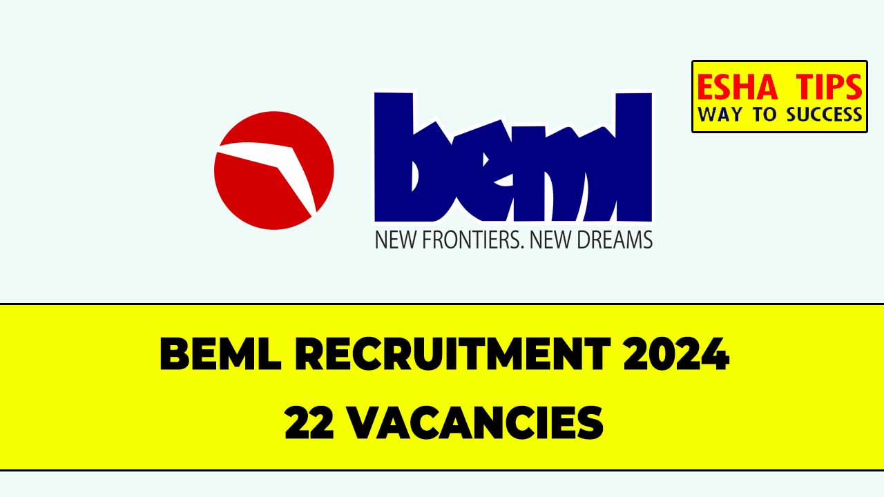 BEML Recruitment 2024