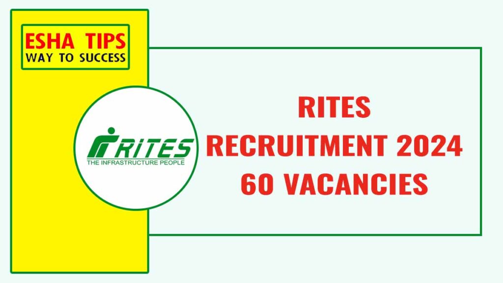 RITES Recruitment 2024