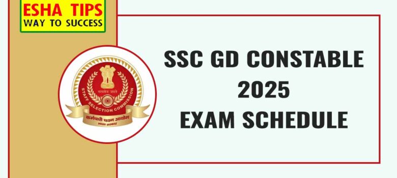 SSC GD Constable 2025 Exam Date Out for 29481 Vacancies