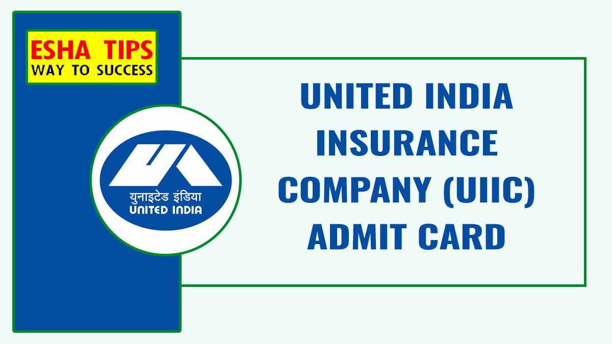 UIIC AO 2024 Admit Card