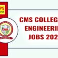 CMS College of Engineering Jobs 2025