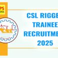 CSL Rigger Trainee Recruitment 2025