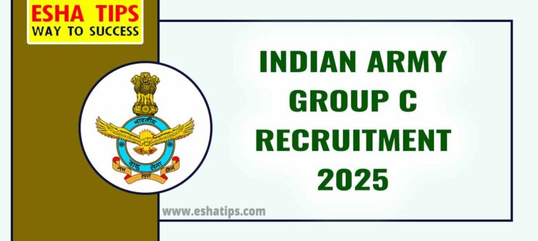 Indian Army Group C Recruitment 2025