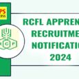 RCFL Apprentice Recruitment Notification 2024