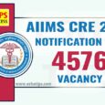 AIIMS CRE 2025 Notification Out for 4576 Vacancy