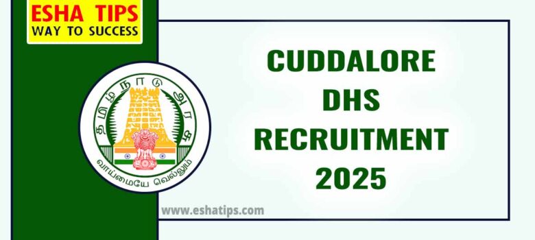 Cuddalore DHS Recruitment 2025