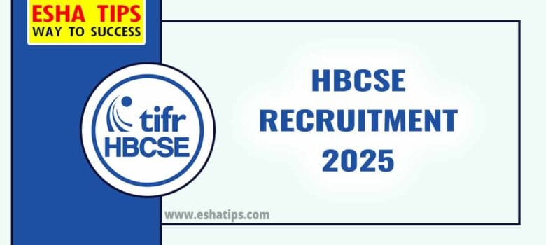 HBCSE Recruitment 2025