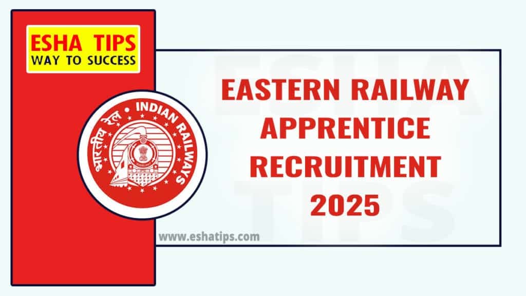 Eastern Railway Apprentice Recruitment 2025