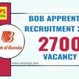 BOB Apprentice Recruitment 2025
