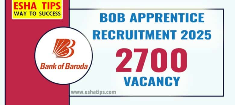 BOB Apprentice Recruitment 2025