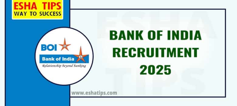 BOI Recruitment 2025