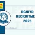RGNIYD Recruitment 2025