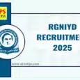 RGNIYD Recruitment 2025