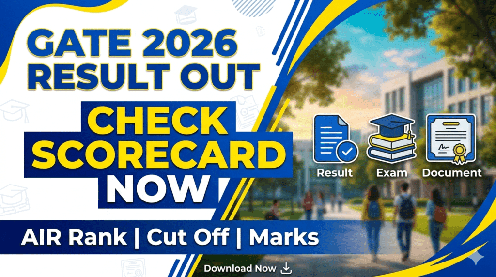 GATE 2026 Result Out