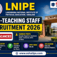 LNIPE Recruitment 2026