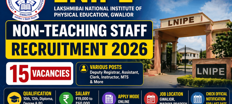 LNIPE Recruitment 2026