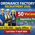 Ordnance Factory Bhandara recruitment 2026