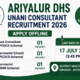 Ariyalur DHS Unani Consultant Recruitment 2026 Notification