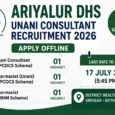 Ariyalur DHS Unani Consultant Recruitment 2026 Notification