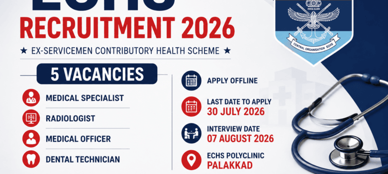 ECHS Recruitment 2026
