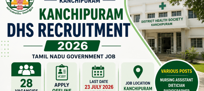 Kanchipuram DHS Recruitment 2026