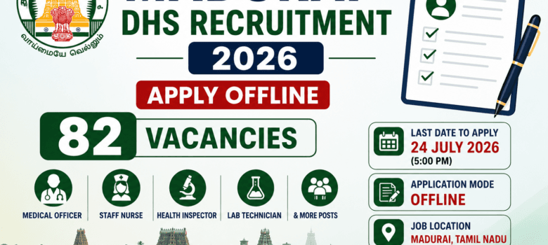 Madurai DHS Recruitment 2026