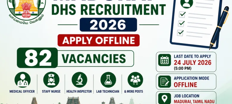 Madurai DHS Recruitment 2026