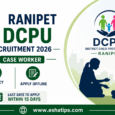 Ranipet DCPU Recruitment 2026