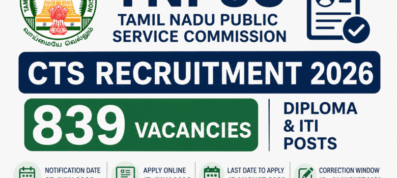 TNPSC CTS Recruitment 2026