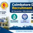 Coimbatore DHS Recruitment 2026 for 02 Microbiologist and Driver vacancies