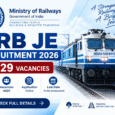 RRB JE Recruitment 2026 notification banner showing 4029 Junior Engineer vacancies